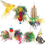 Vibrant Shredder Bird Toys