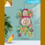 Vibrant Foraging Shredder Bird Toys - Hình 2