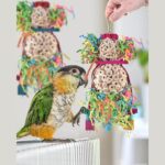 Vibrant Foraging Shredder Bird Toys - Hình 6