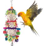 Vibrant Foraging Shredder Bird Toys - Hình 9