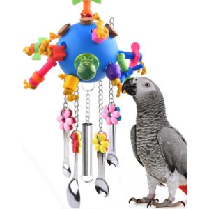 Interactive Parrot Foraging Toy